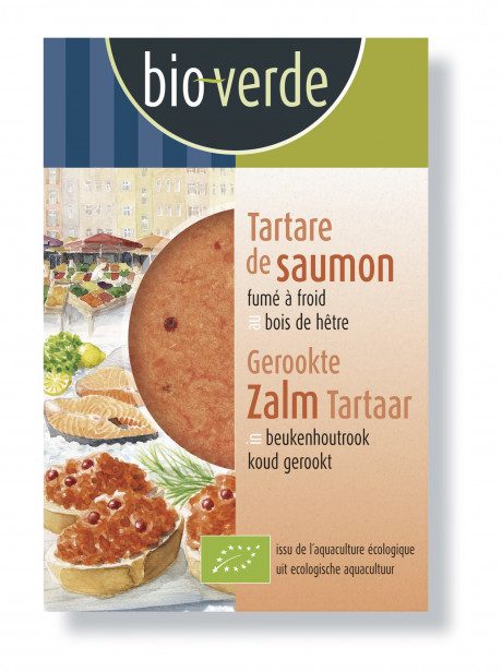 Tartare de saumon fumé 125 g