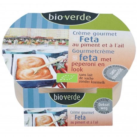 Crème de Feta à l'ail et au piment 125 g