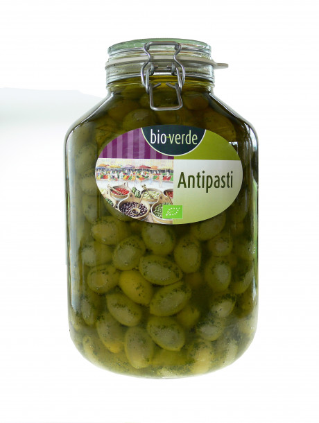 Olives vertes avec noyaux 4,75 kg