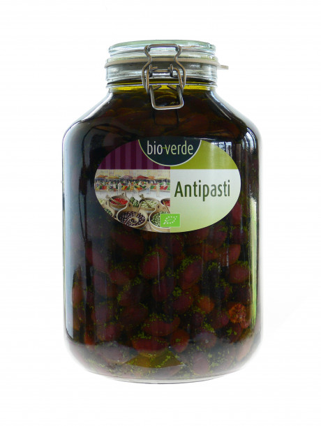 Olives noires Kalamata avec noyaux 4,75 kg