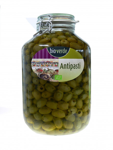 Olives vertes sans noyau 4,55 kg