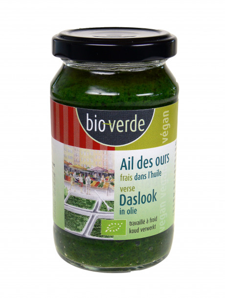 Ail des ours frais dans l'huile 165 g