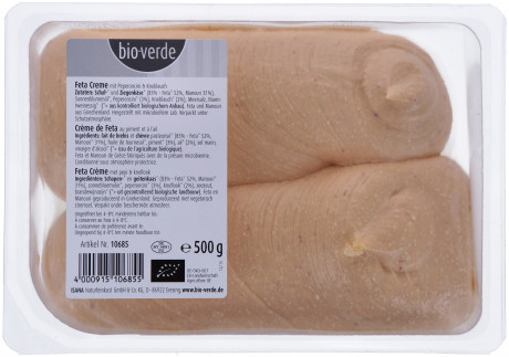 Crème de Feta à l'ail et au piment 500 g