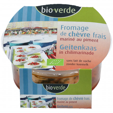 Fromage de chèvre frais mariné au piment 100 g