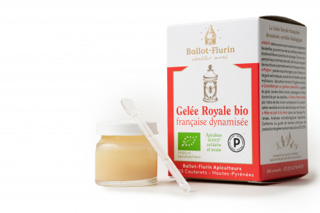 Gelée royale française dynamisée bio