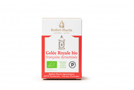 Gelée royale française dynamisée bio