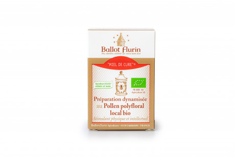 Miel de Cure® Préparation dynamisée au Pollen polyfloral local bio