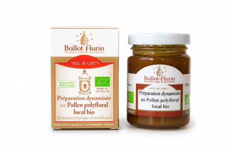 Miel de Cure® Préparation dynamisée au Pollen polyfloral local bio