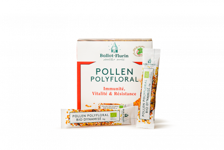 Pollen polyfloral dynamisé en sticks