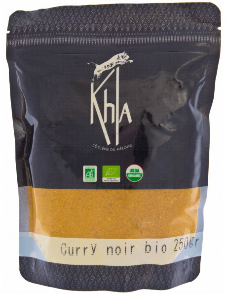 Curry noir Biologique - en poudre - 250g