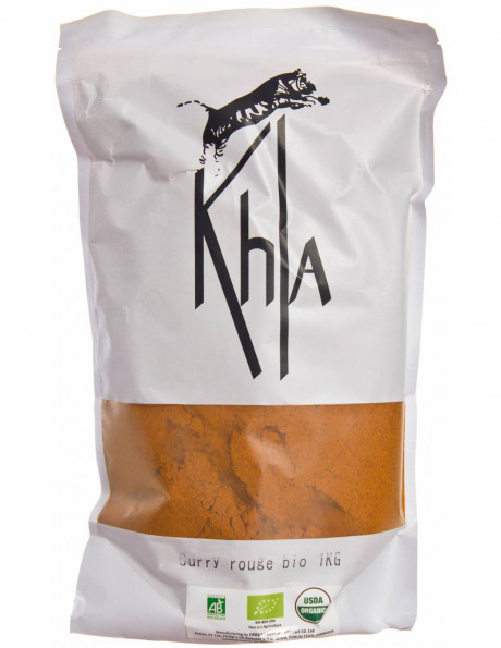 Curry rouge Biologique - en poudre - 1kg