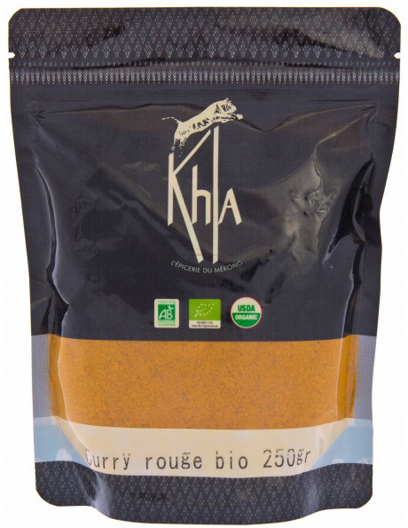 Curry rouge Biologique - en poudre - 250g
