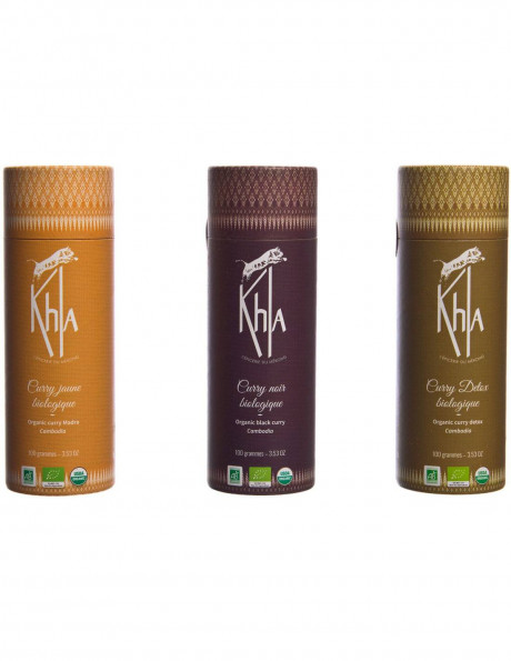 Ensemble de Currys (Curry jaune - Curry noir )