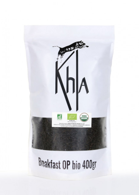 Thé noir bio du Sri Lanka - Breakfast OP - Poche vrac - 400g