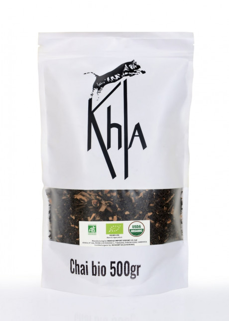 Thé noir bio du Sri Lanka - Chaï - 500g