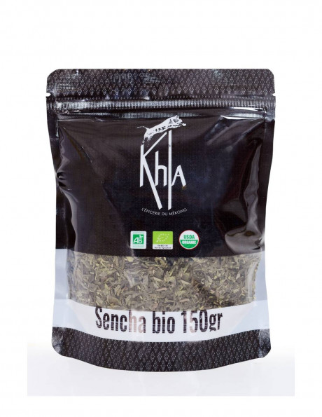 Thé vert bio de Chine - Sencha - Poche vrac - 150g