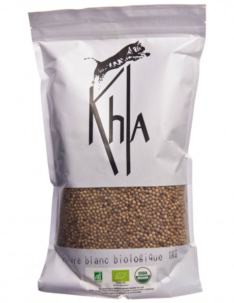 Poivre blanc du Sri Lanka Biologique - en grains - 1kg