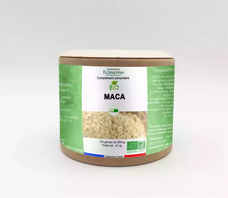 Maca bio 120 gélules 