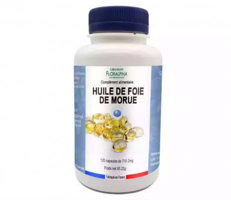 Foie de morue - 120 capsules