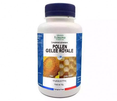 Gelée royale Pollen 120 gélules 