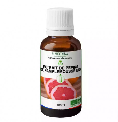 Extrait de Pépins de Pamplemousse BIO 100ml 