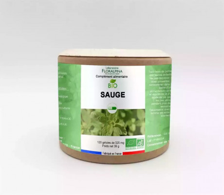 Sauge BIO 120 gélules 