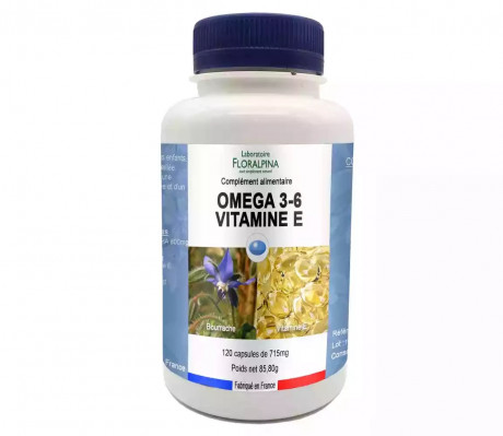 Omega 3&6 vitamine E 120 capsules 