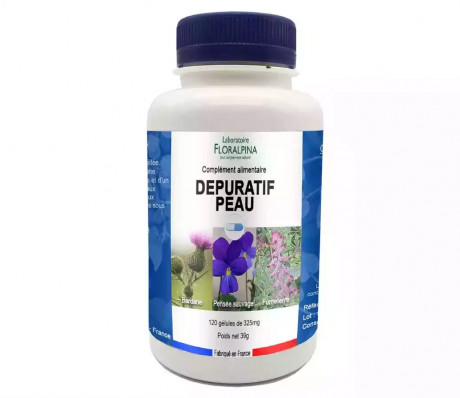 Dépuratif peau 120 gélules 