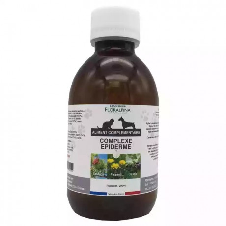 Complexe épiderme pour Chien & Chat (Flacon de 200ml + pipette 2ml) 