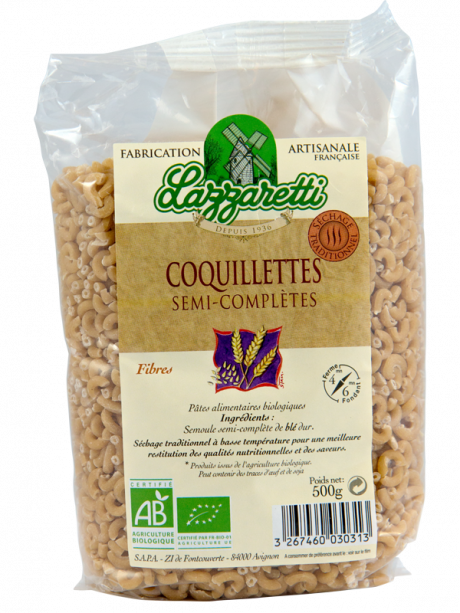 Coquillette 1/2 complet 500g