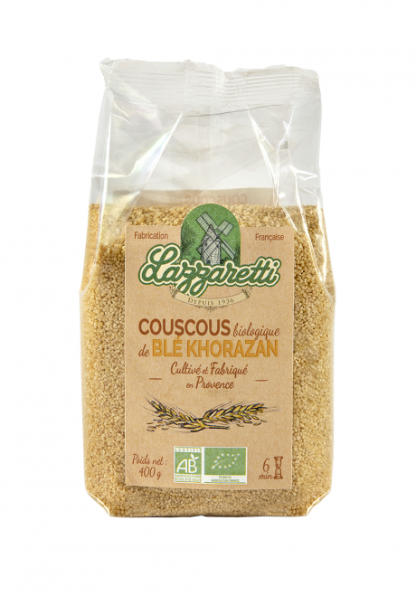Couscous de blé Khorazan 400g France