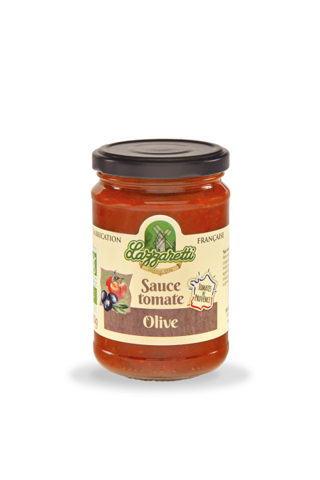 Sauce tomate aux olives 270g France   "Elu Meilleur Produit Bio 2020"           