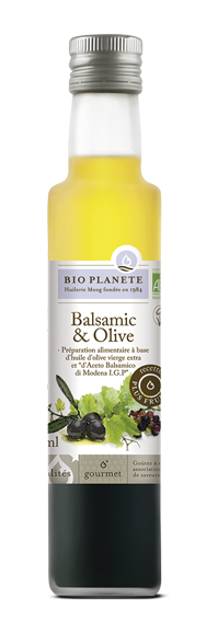 Balsamic & Olive BIO PLANÈTE 250 ml