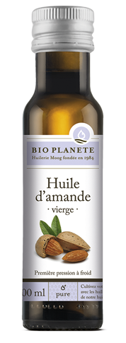 Huile amande vierge  BIO PLANÈTE 100 ml