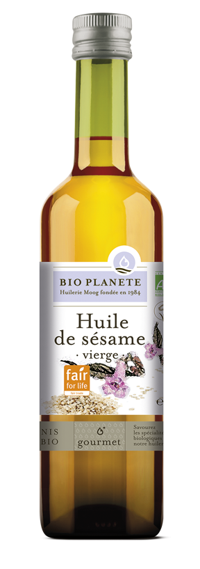 Huile de sésame vierge BIO PLANÈTE 500ml
