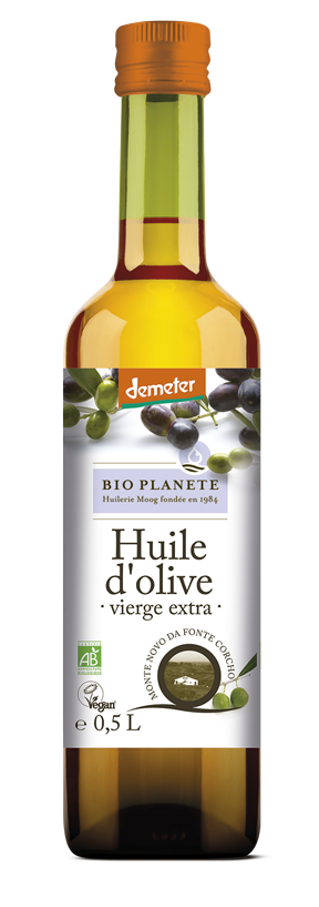 Huile d'olive vierge extra Demeter BIO PLANÈTE 500 ml