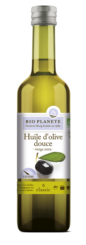 Huile d'olive vierge extra douce BIO PLANÈTE 500 ml