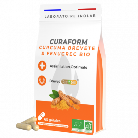 CURAForm, Curcumine optimisée, Fenugrec BIO