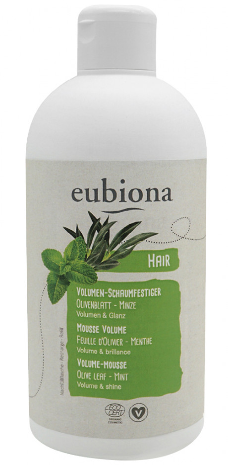 Mousse volume
Feuille d´olivier - menthe