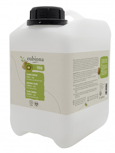 Shampoing Volume Camomille Kiwi. Grand format