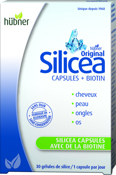 Capsules de Silice + biotine 30 pièces
