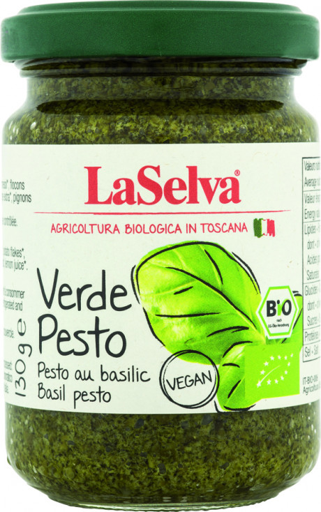 Pesto verde au basilic sans ail