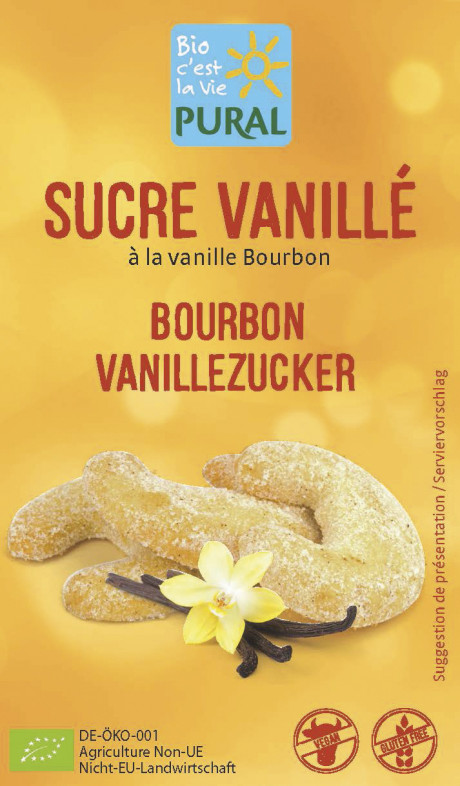 Sucre vanillé sans gluten