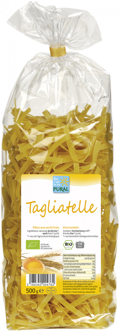 Tagliatelles aux oeufs