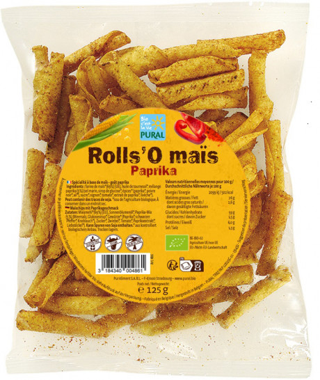 Rolls?O maïs paprika