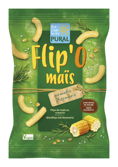 Flip'O maïs romarin sans gluten