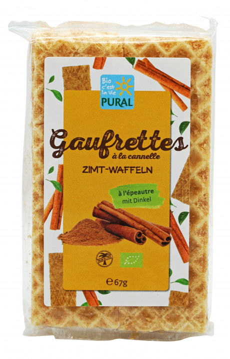 Gaufrettes à l'épeautre et à la cannelle