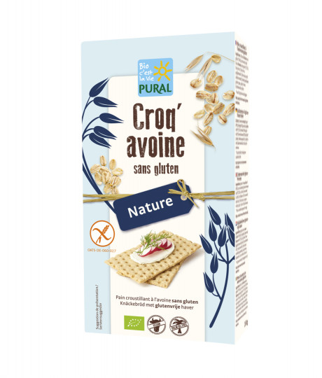 Croq'avoine nature sans gluten