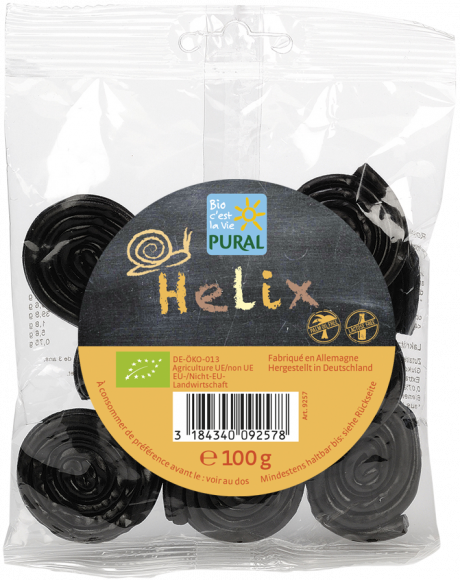 Helix rouleaux de réglisse