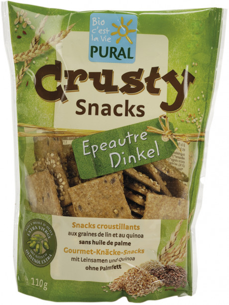 Crusty Snacks épeautre quinoa